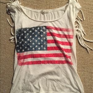 American flag shirt